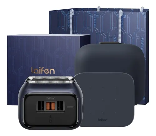 Afeitadora Eléctrica Laifen P3 Pro, 3 Cuchillas, Liviana