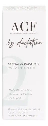 Acf By Dadatina Serum Reparador Vol. 2 Restauración 30ml