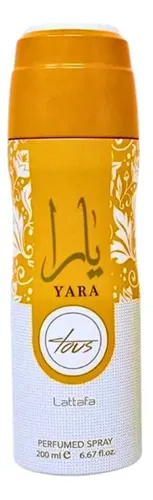 Body Spray Importado Árabe Lattafa Yara Tous Mujer X 200ml