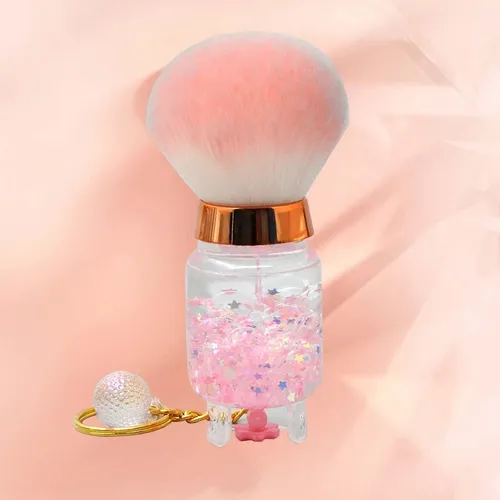 Brocha Para Polvo, Herramienta De Belleza, Brocha De Rosa