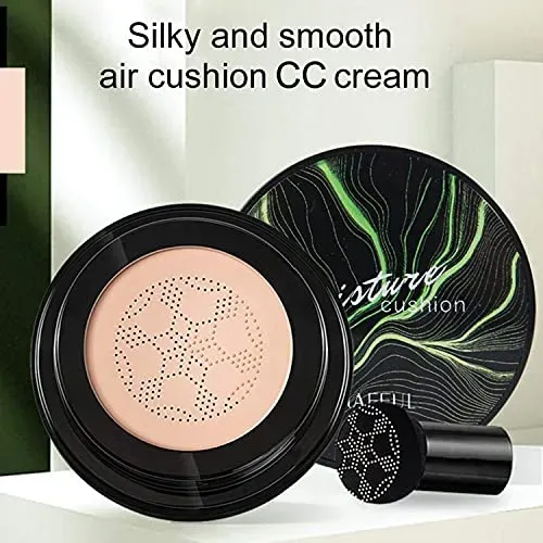 Cojín De Aire De Cabeza De Hongo, Base Natural Cc Crema,