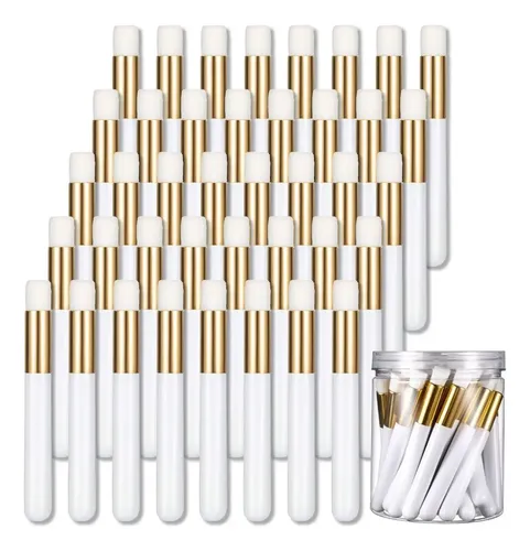 40 Cepillos Desechables Para Limpieza De Extensiones De Pest