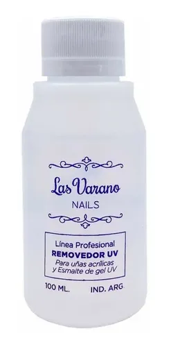 Removedor Para Uñas Semipermanentes Las Varano 100ml
