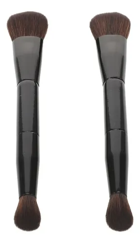 Set De Brochas De Maquillaje De Doble Punta