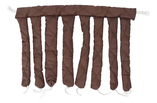 Rizo De Pelo Marrón Para Dormir Con Cinta, Resistente Al Cal