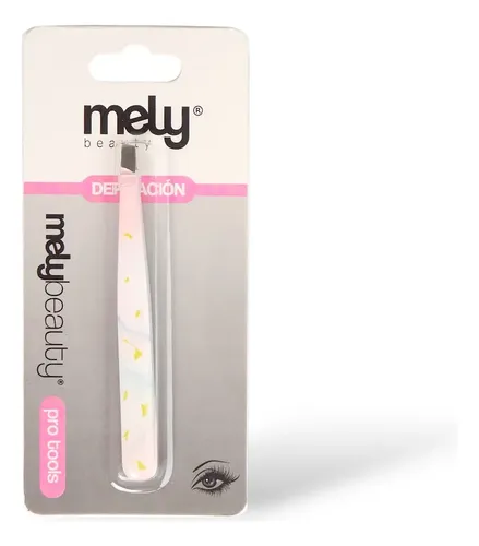 Pinza Para Depilar Cejas Acero Inoxidable Uso Profesional