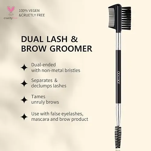 Docolor Lapiz Micro Cejas Maquillaje Doble Cara Marron Suave
