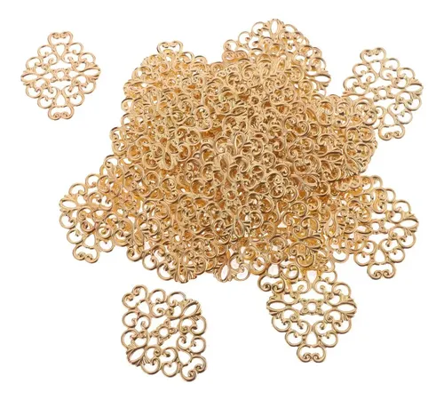 Accesorios Para El Cabello De Bricolaje Oro