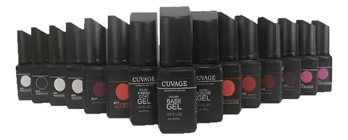 Esmalte Semipermanente Uv Cuvage Primer Base Top