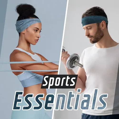 Mykurs Diademas Deportivas Para Hombres Con Pelo Largo, Band