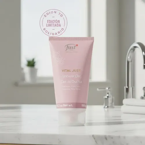 Gel De Ducha Vital Just Con Edelweiss Y Rosa Alpina 150g