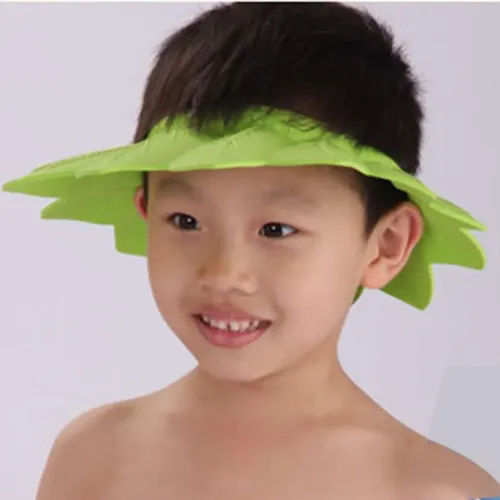 Safe Shampoo Shower Bath Protection Gorro De Baño Verde
