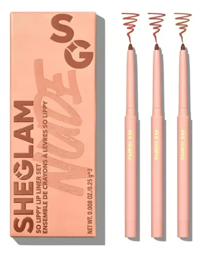 Sheglam Set De Delineador De Labios So Lippy – Tono A Color Au Naturel