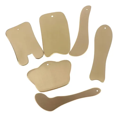 Tabla Gua Sha Cobre Para Masajes Y Acupuntura Spa
