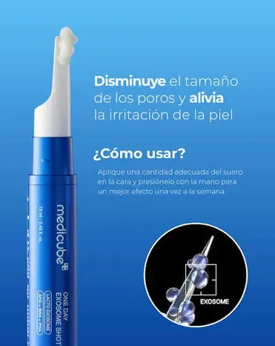 Medicube One Day Exosome Shot 25,000 Ppm Serum Concentrado