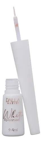 Delineador Líquido Blanco Dalla Makeup White Eyeliner