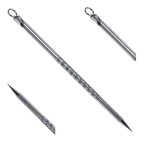 10u Extractor Removedor Acne Espinillas Limpia Comedon 12cm