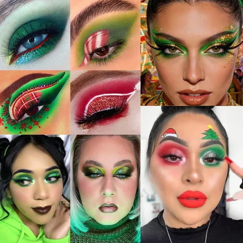 Paleta Verde Roja 18 Colores Beuself