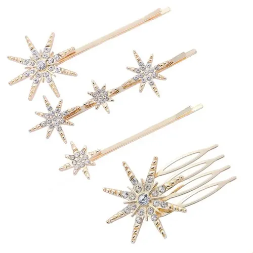 Pinza De Cabello De Strass Para Novia De Boda