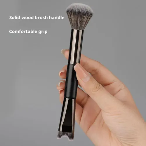 Brocha De Maquillaje En Forma De U Para Contorno De Nariz, H