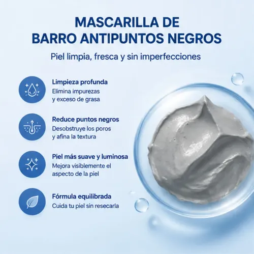 A Mascarilla Arcilla Cero Poros 3 Ácidos 100g