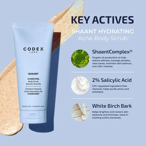 Exfoliante Corporal Codex Beauty 100 G De Ácido Salicílico A