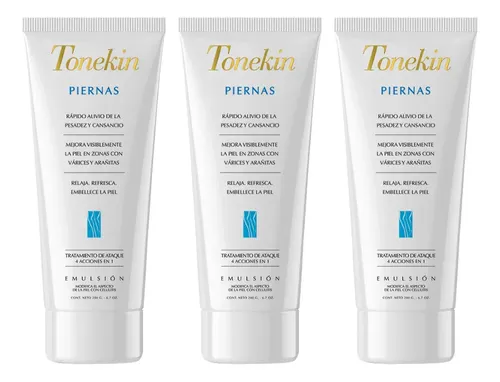 Tonekin Emulsión Para Piernas 3×1 Neutra