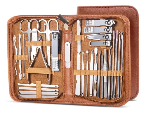 Set 32 Piezas Herramientas Manicura Y Pedicura
