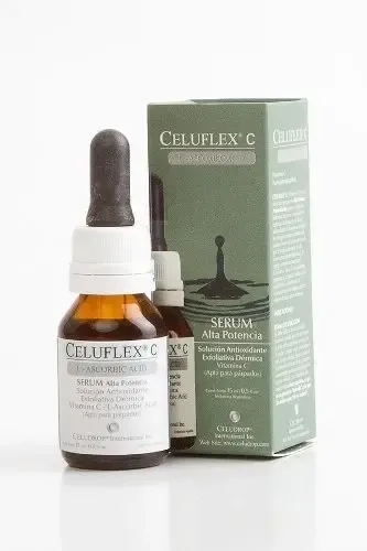 Sérum Facial Celuflex con Vitamina C Antioxidante 15mL Sin Parabenos