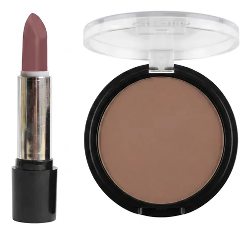 Set Maquillaje Bronzer Y Contorno De Rostro Define Y Esculpe