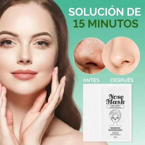 Parche X10 Nariz Rostro Mascarilla Limpieza Puntos Negros Todo Tipo De Piel