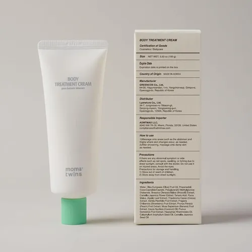 Crema Corporal Orgánica Coreana Green Cos 100g