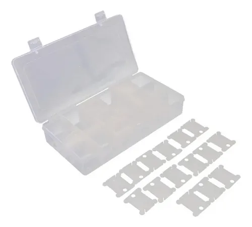 Caja Organizadora De Hilos De Bordar Con 120 Piezas