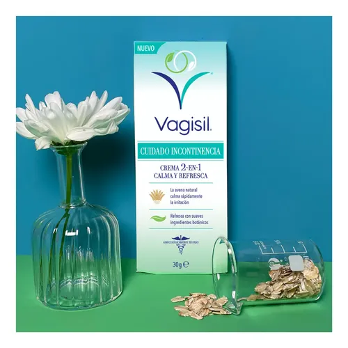 Vagisil Crema Cuidado Incontinencia Calma Y Refresca 30g
