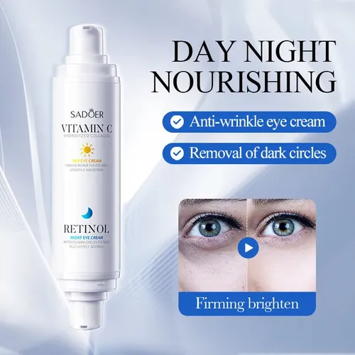 Contorno Ojos Duo Dia/noche Vitamina C Y Retinol Sadoer 20g