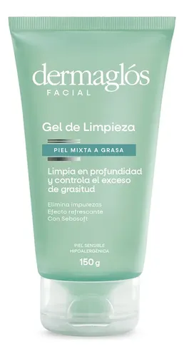Dermaglós Gel De Limpieza Piel Mixta A Grasa 150gr