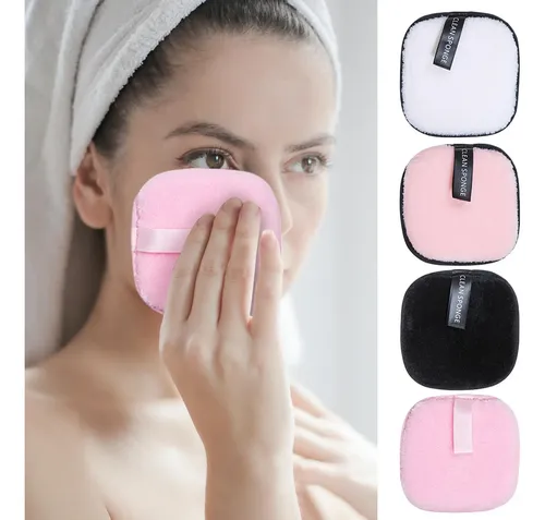 Paño Desmaquillante Rondas Faciales Reutilizables Paño De