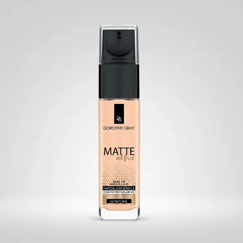 Base Maquillaje Hipoalergénico Dorothy Gray Matte Filtro Uv