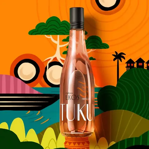 Perfume Mujer Frescor Tukuma Ekos Natura 150ml Ed Limitada