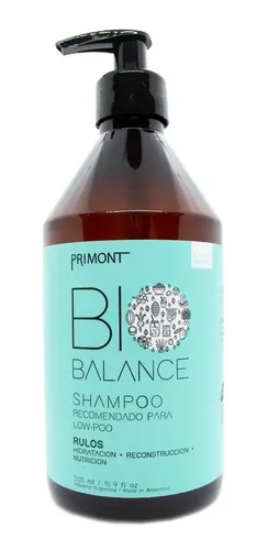 Primont Bio Balance Shampoo Enjuague Tratamiento Vegano Rulo