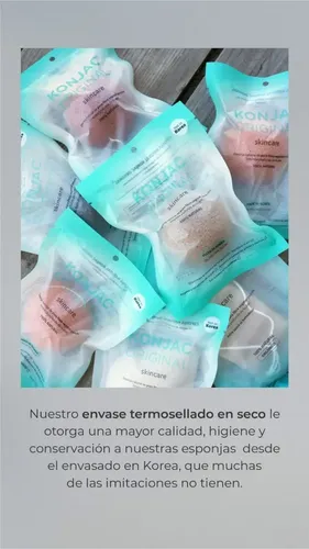 Konjac Esponja Facial Negra Con Cenizas De Bambu Natural