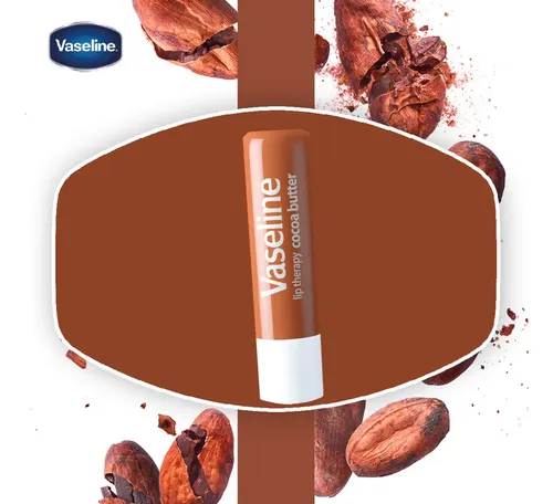 Vaseline Lip Therapy Cocoa Butter Bálsamo Labial De Usa