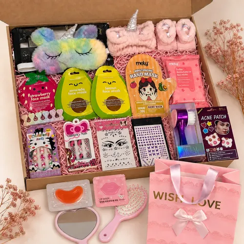 Kit Spa Skincare Para Niñas Completo Con Bolsa Regalo +20art