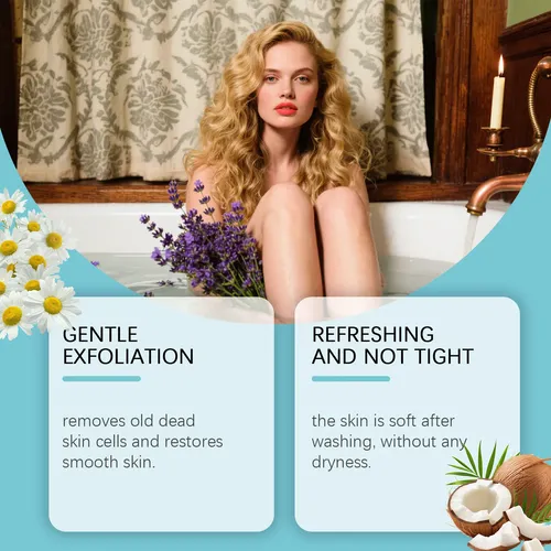 B.gel De Baño Exfoliante Con Ácido Salicílico Oceaura, Limpi