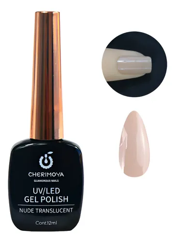 Cherimoya Esmalte Semipermanente Cover Nude Colección 12ml