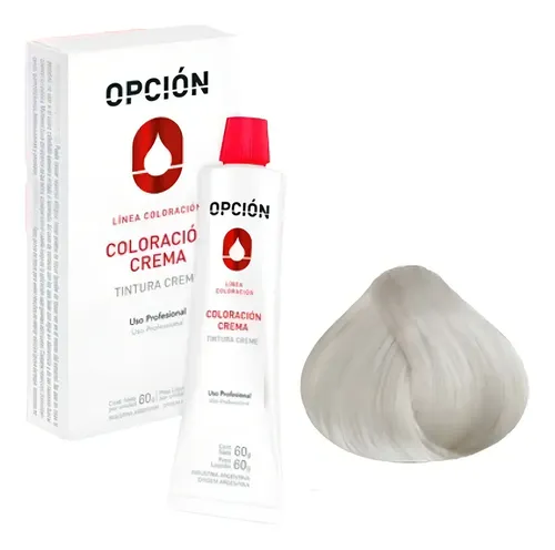 Tintura Opción Profesional 901/S Súper Claro Ceniza Para Cabello