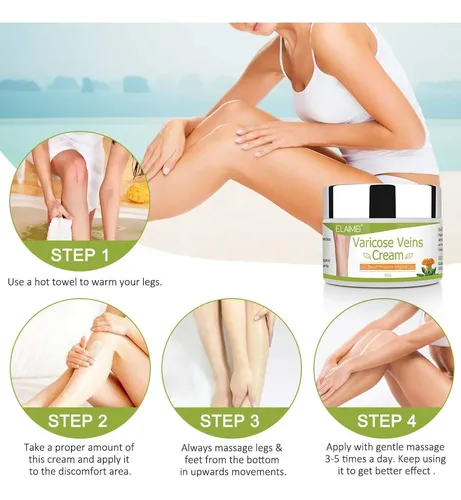 Improves Blood Circulation, Reduces Spider Veins And