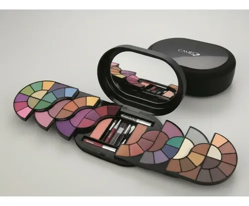 Set De Cosméticos Maquillaje Cameo Con Espejo Para Mujer