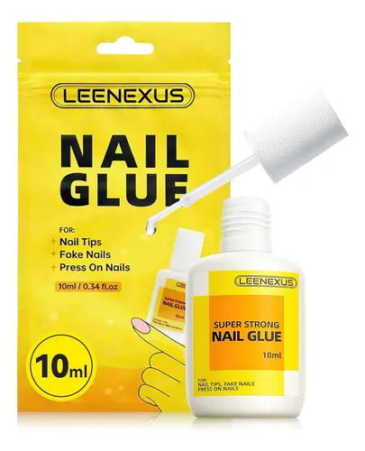 Pegamento Para Uñas Postizas Gel 10ml Secado Rápido