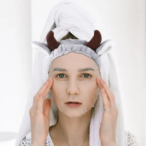 Diadema Con Cuernos, 2 Unidades, Pa Spa Headbands